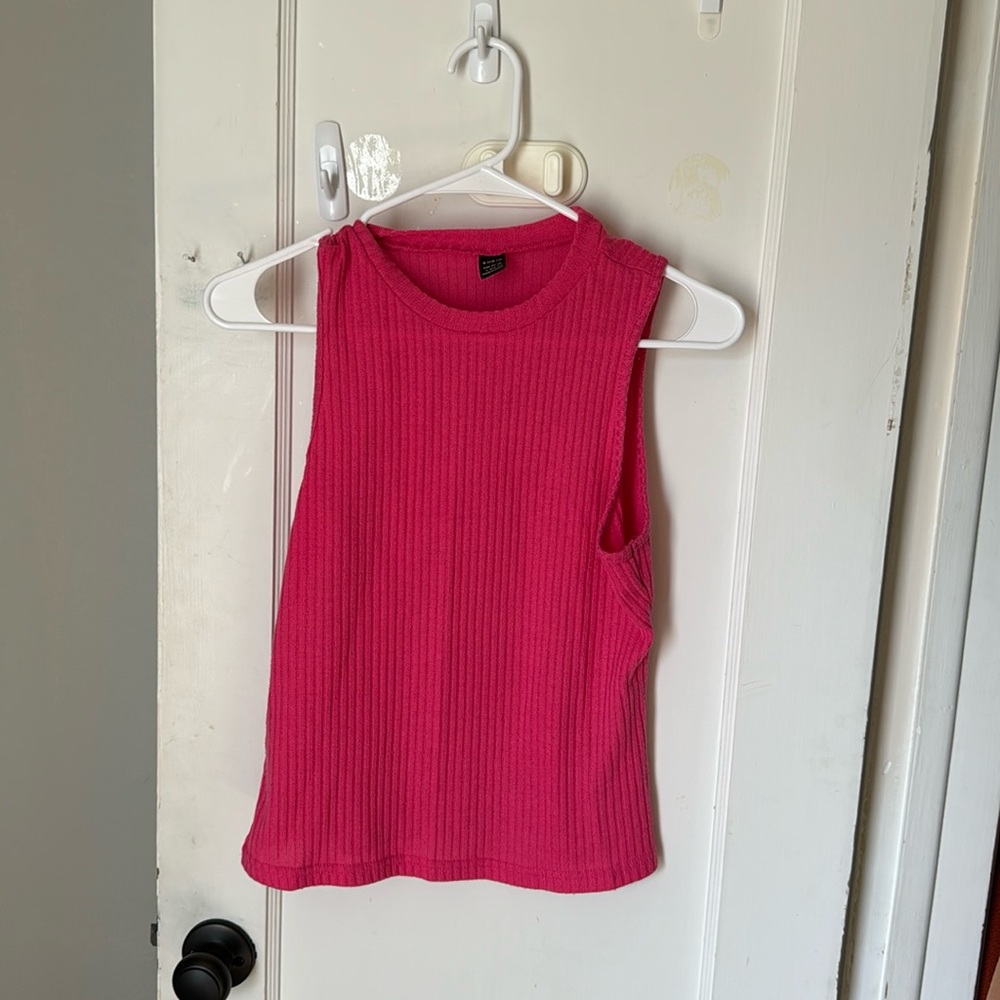 shein ribbed tank top